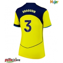 Camiseta Tottenham Hotspur Radu Dragusin #3 Tercera Equipación para mujer 2025-26 manga corta